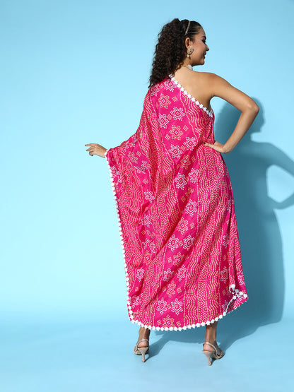 Rang Gali Saree Style Kaftan Dress