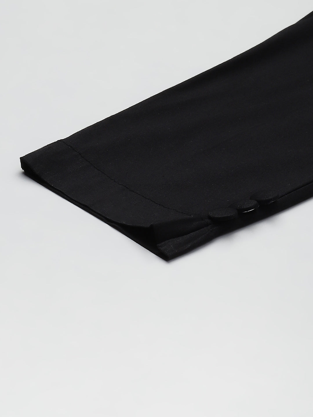 Rang Gali Regular Black Cigarettes Pants